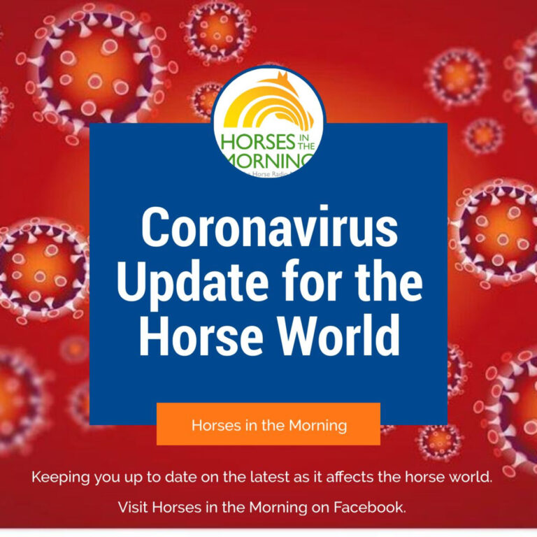 Cornonavirus Horse World Update with Dr