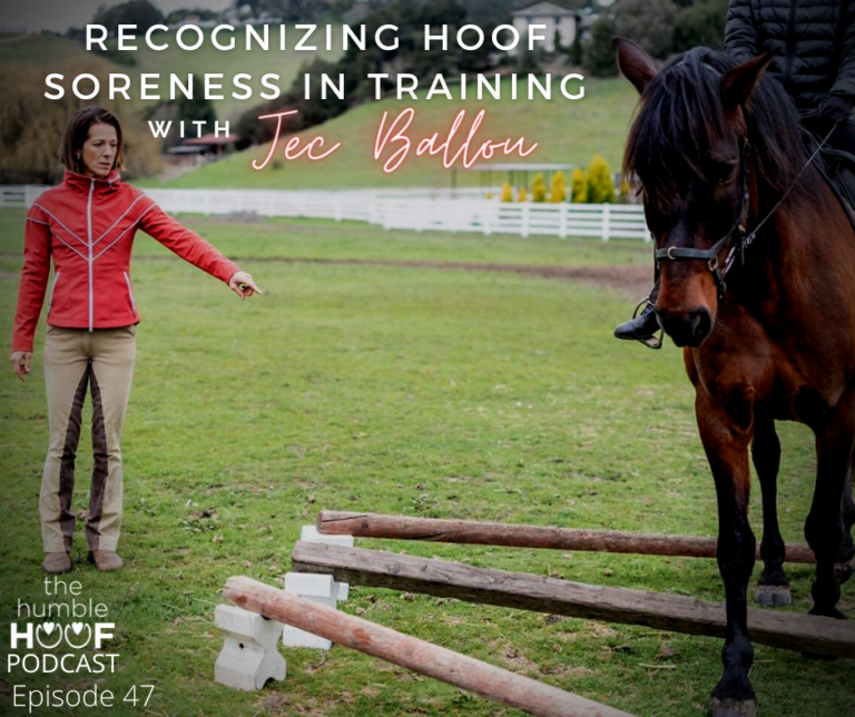 Recognizing Hoof Soreness in Training with Jec Ballou