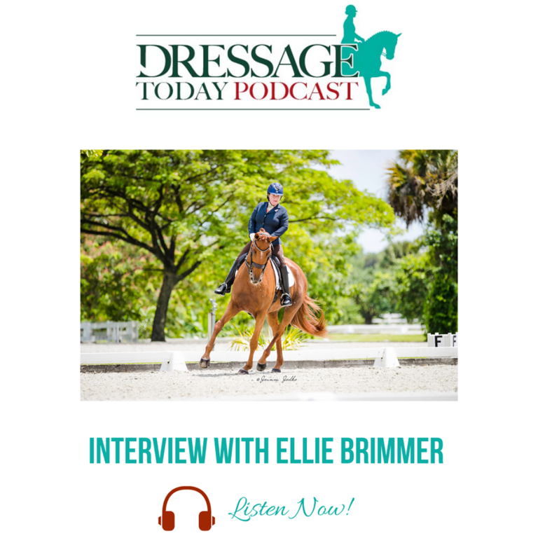 Interview with Ellie Brimmer – Dressage Today Podcast