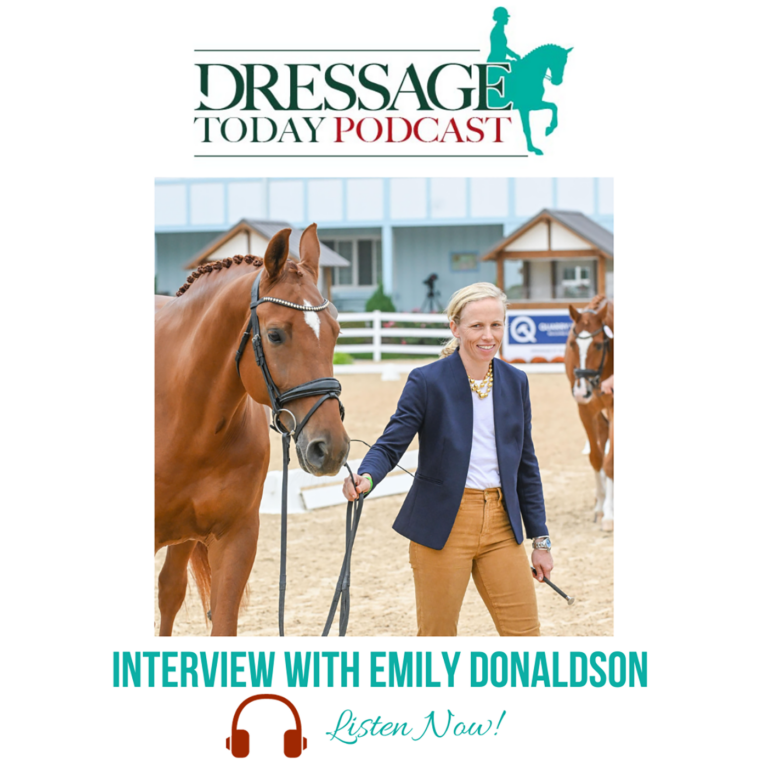 Interview with Emily Donaldson – Dressage Today Podcast