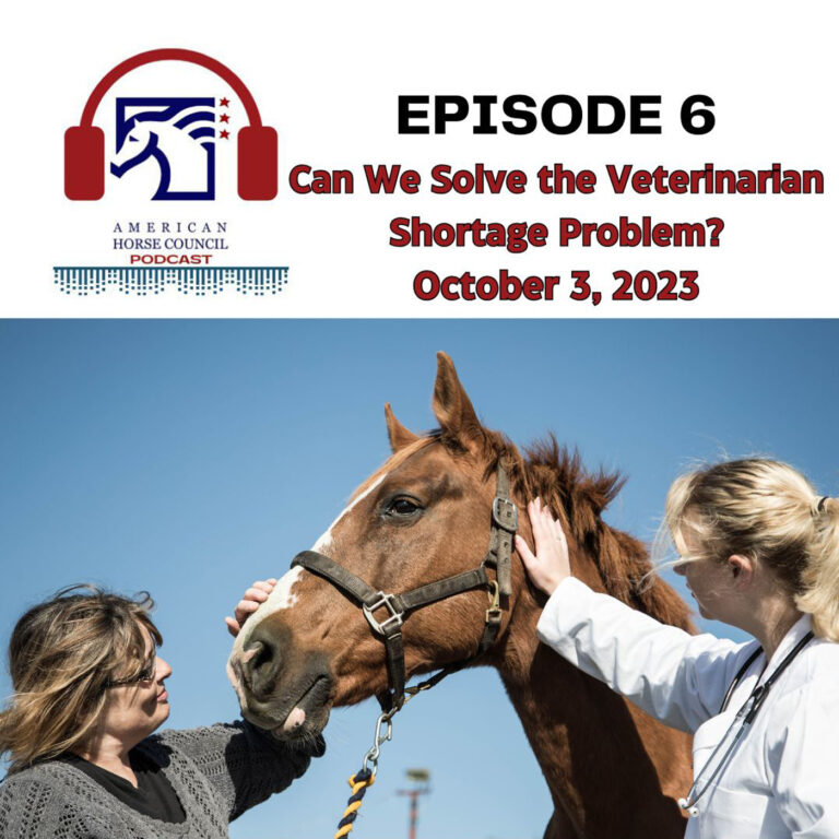 Can We Solve the Veterinarian Shortage Problem for October 3, 2023 by American Horse Council