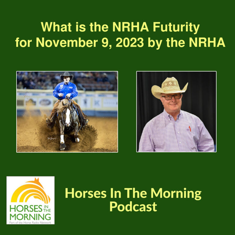 What is the NRHA Futurity for November 9, 2023 by the NRHA