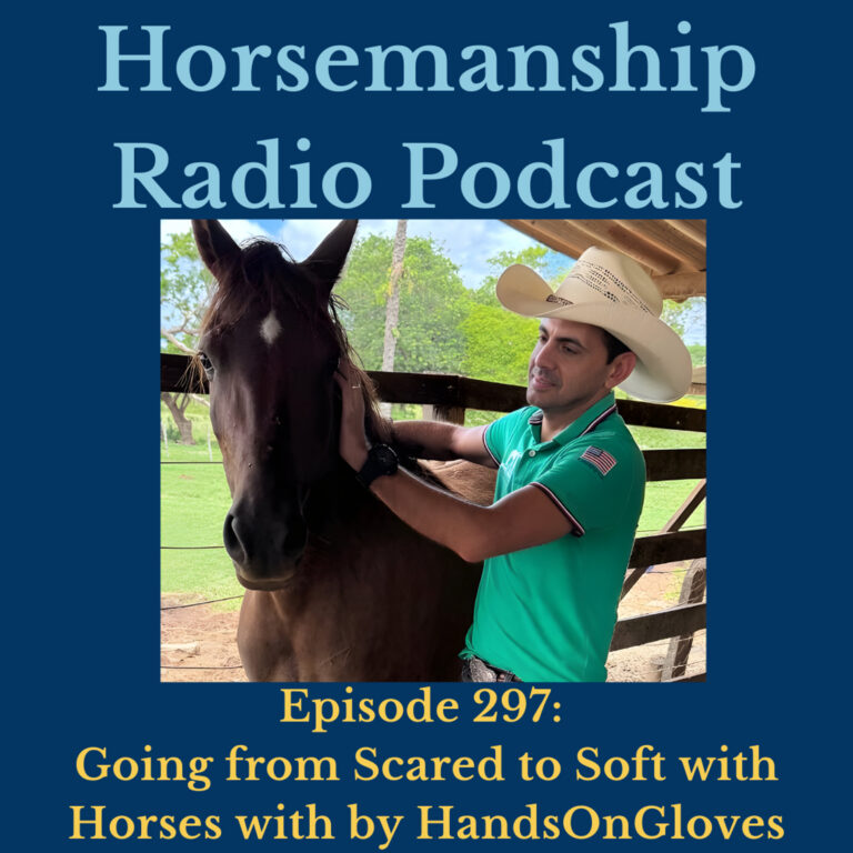 297: Going from Scared to Soft with Horses with by HandsOnGloves