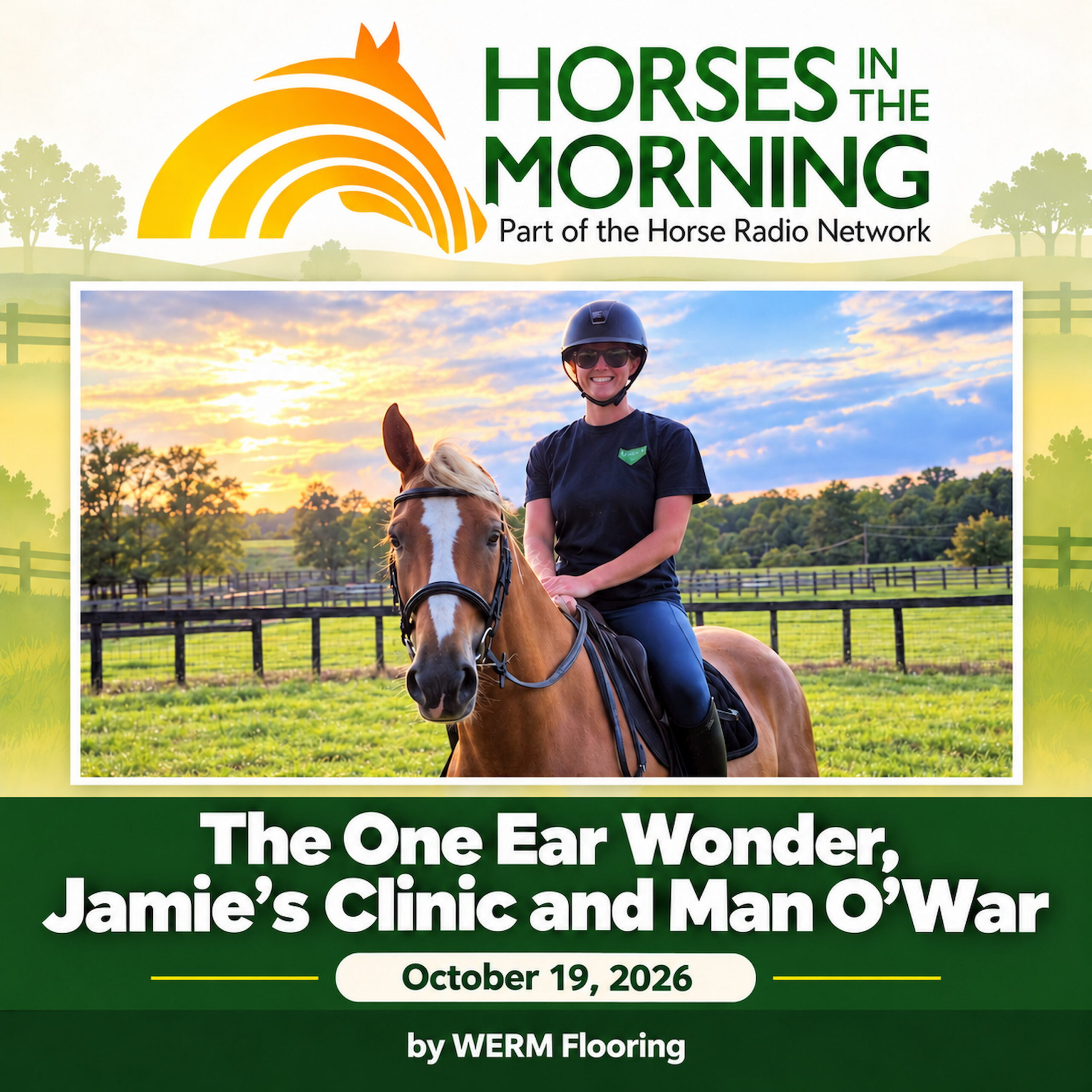 One Ear Wonder, Jamie’s Clinic and Man O’War for October 19, 2026 by WERM Flooring